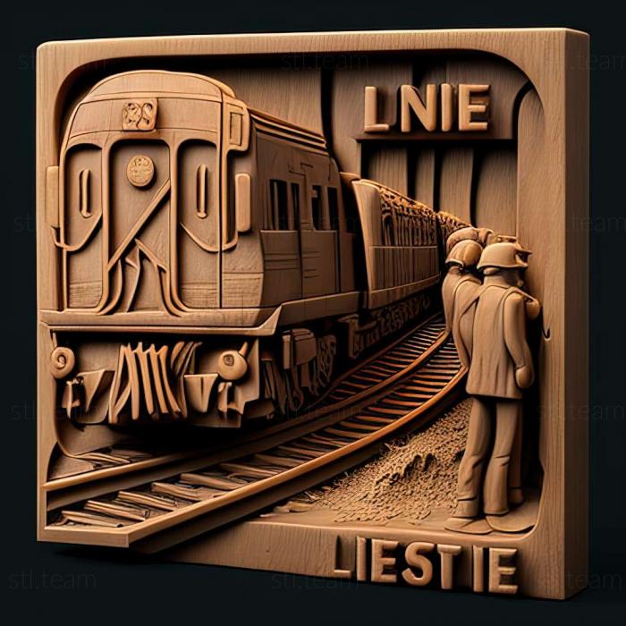 3D модель Гра U55 END OF THE LINE (STL)